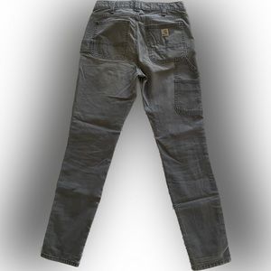 Carhartt slim size 6 double knee pants